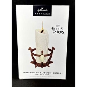 Hallmark 2024 Keepsake Ornament SUMMONING THE SANDERSON‎ SISTERS Hocus Pocus